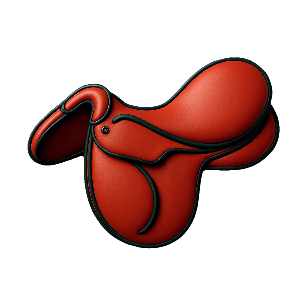 The red saddle mark